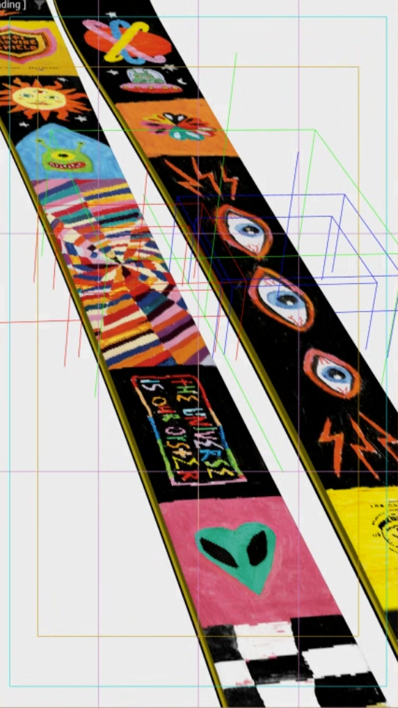 The Fastforward "GLORY DAZED" Limited Edition Ski