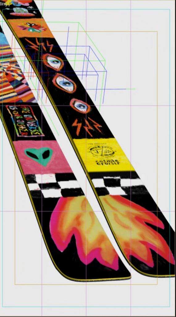 The Fastforward "GLORY DAZED" Limited Edition Ski