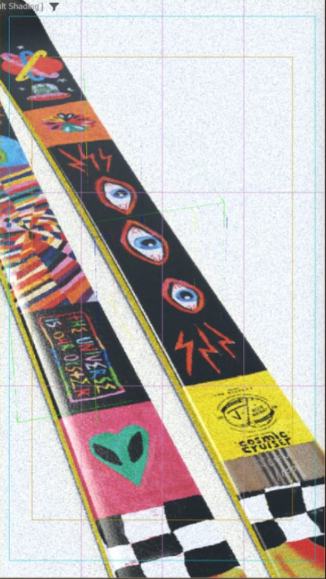 The Fastforward "GLORY DAZED" Limited Edition Ski