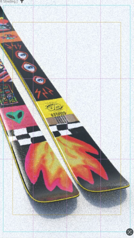 The Fastforward "GLORY DAZED" Limited Edition Ski