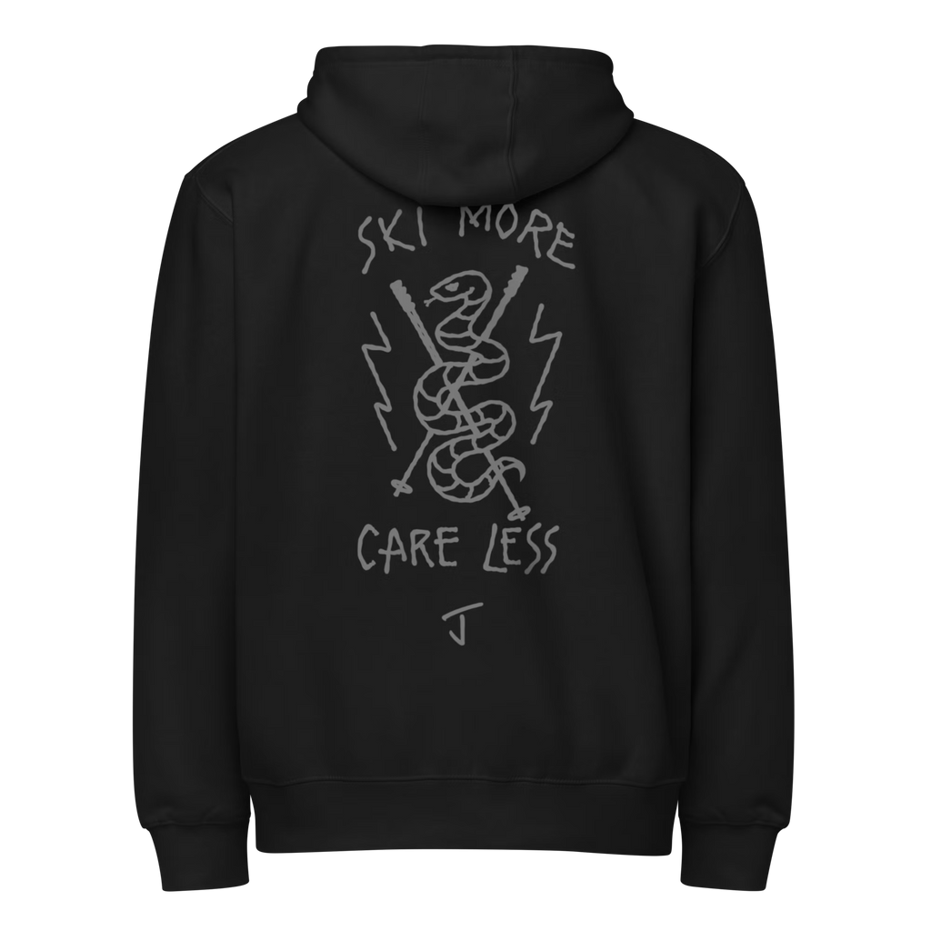 Ski More Zip Hoodie