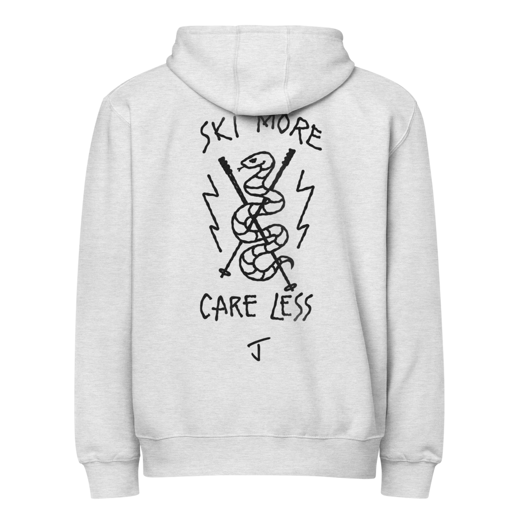 Ski More Zip Hoodie