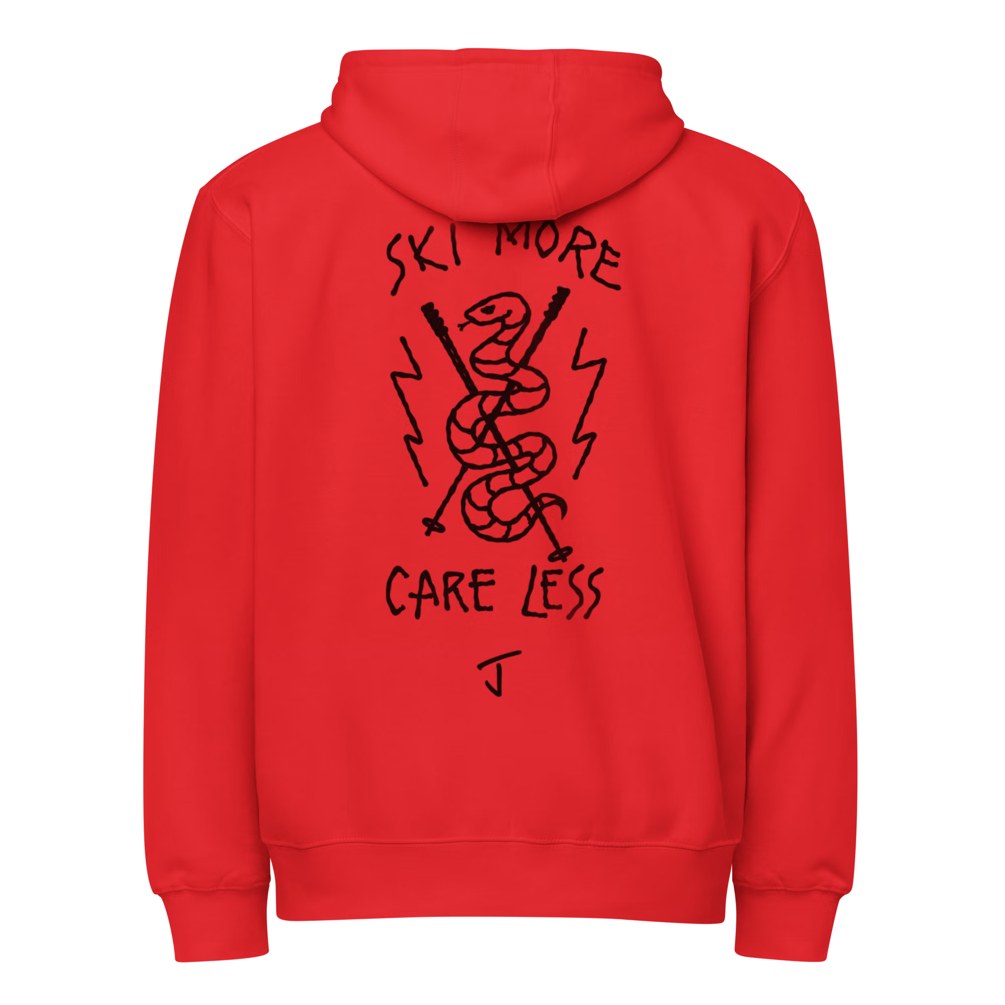 Ski More Zip Hoodie
