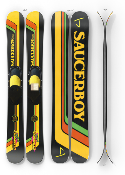 スキー BLEADES BY FEAT Team Skibladezzz “AQUABLADE” Saucerboy x J Collab – J skis