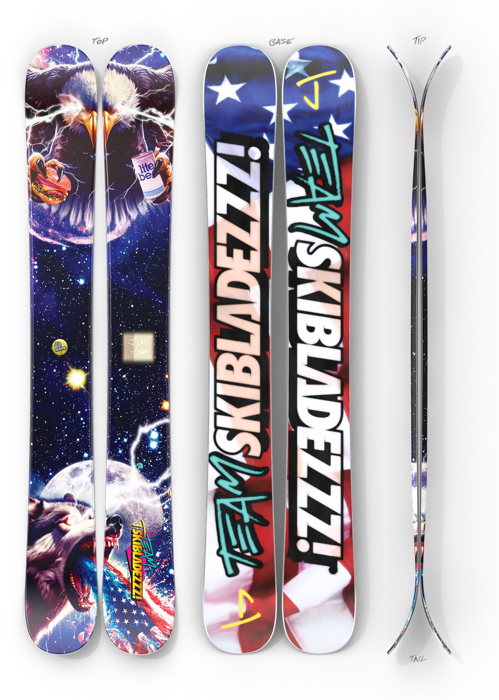 Team Skibladezzz "RED GLARE"