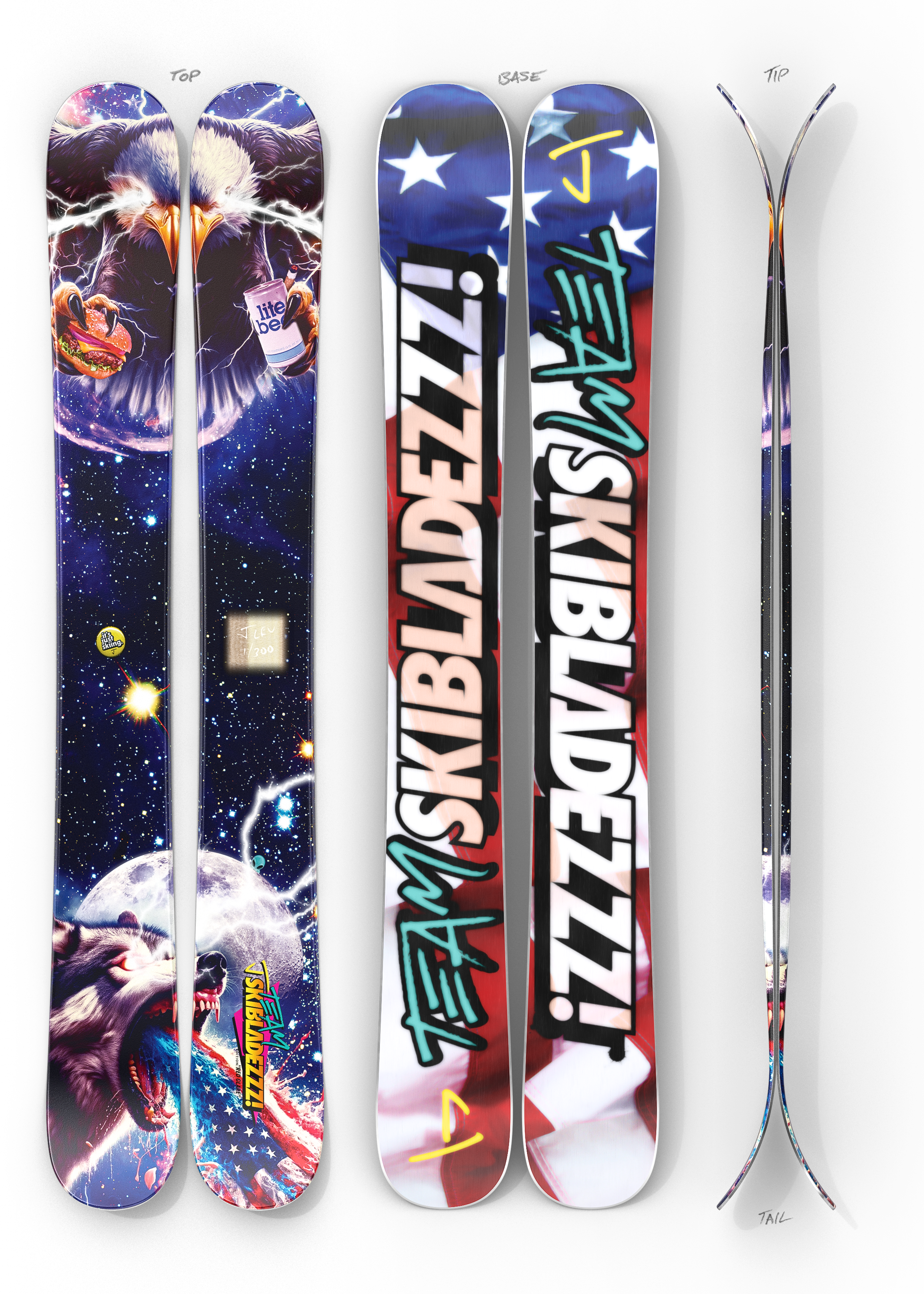 Team Skibladezzz "RED GLARE"