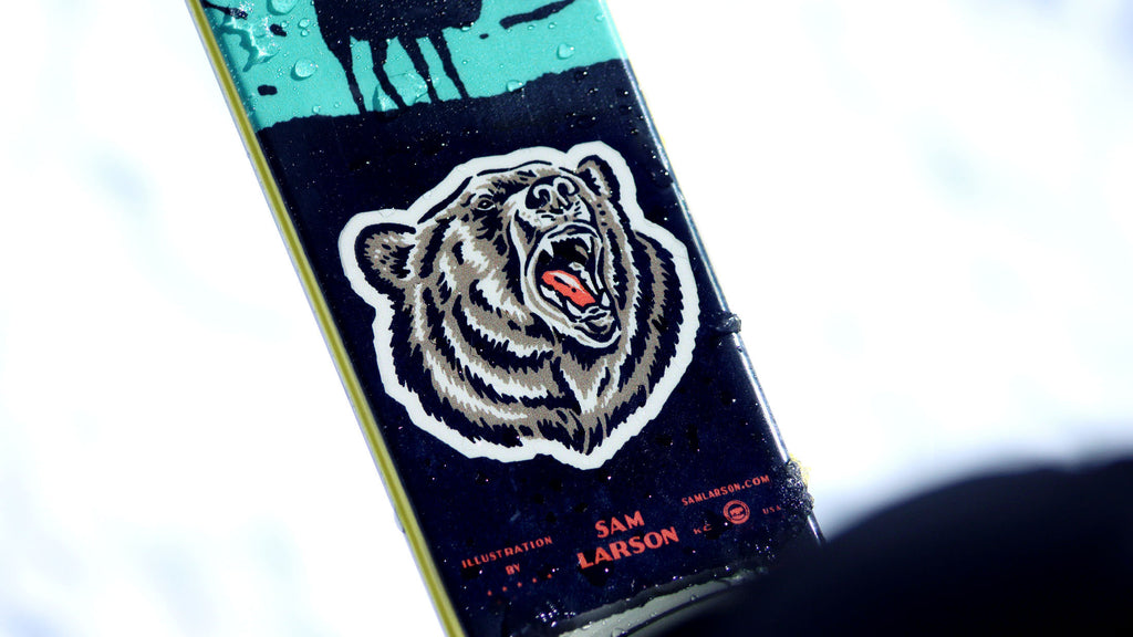 The Vacation "NATIONAL" Sam Larson x J Collab Limited Edition Ski