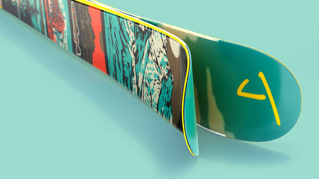 The Vacation "NATIONAL" Sam Larson x J Collab Limited Edition Ski