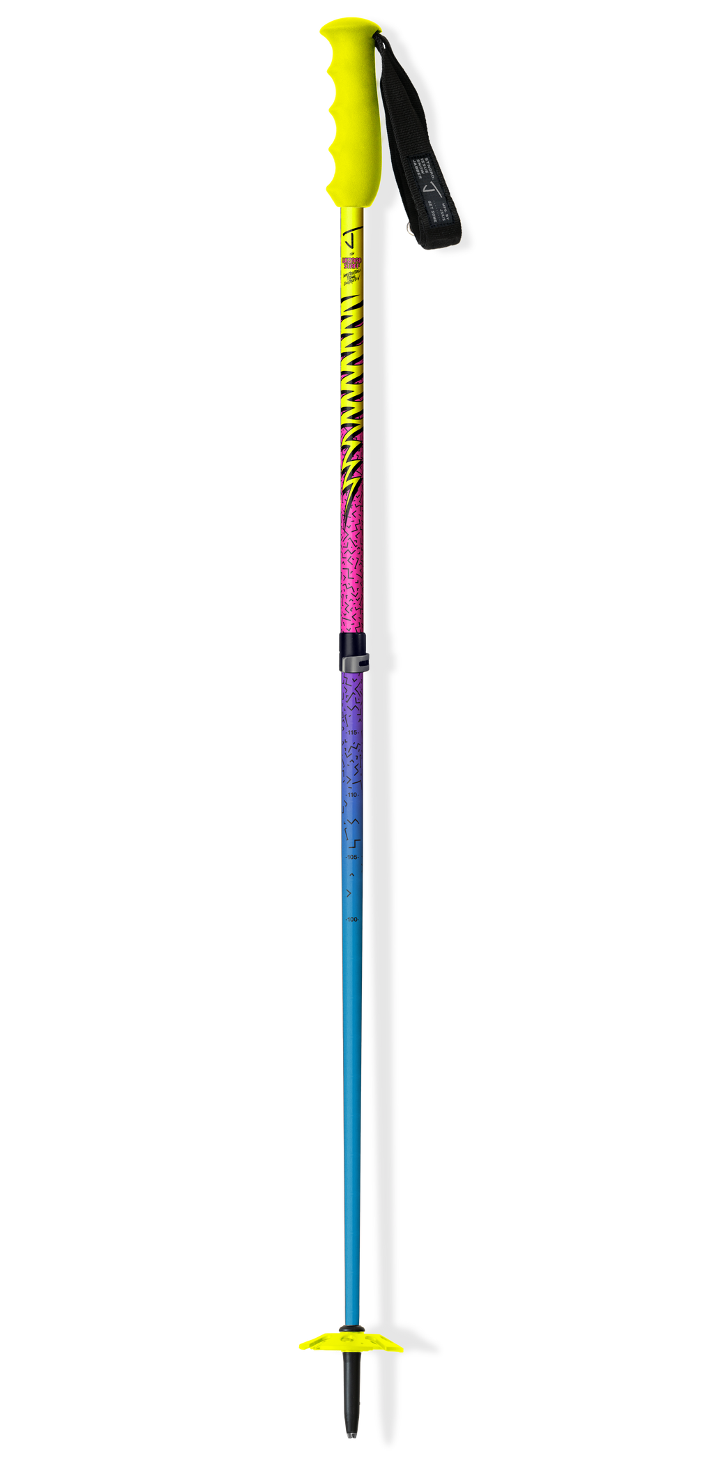 Wizard Staff Adjustable Ski Poles "Darth Fader"