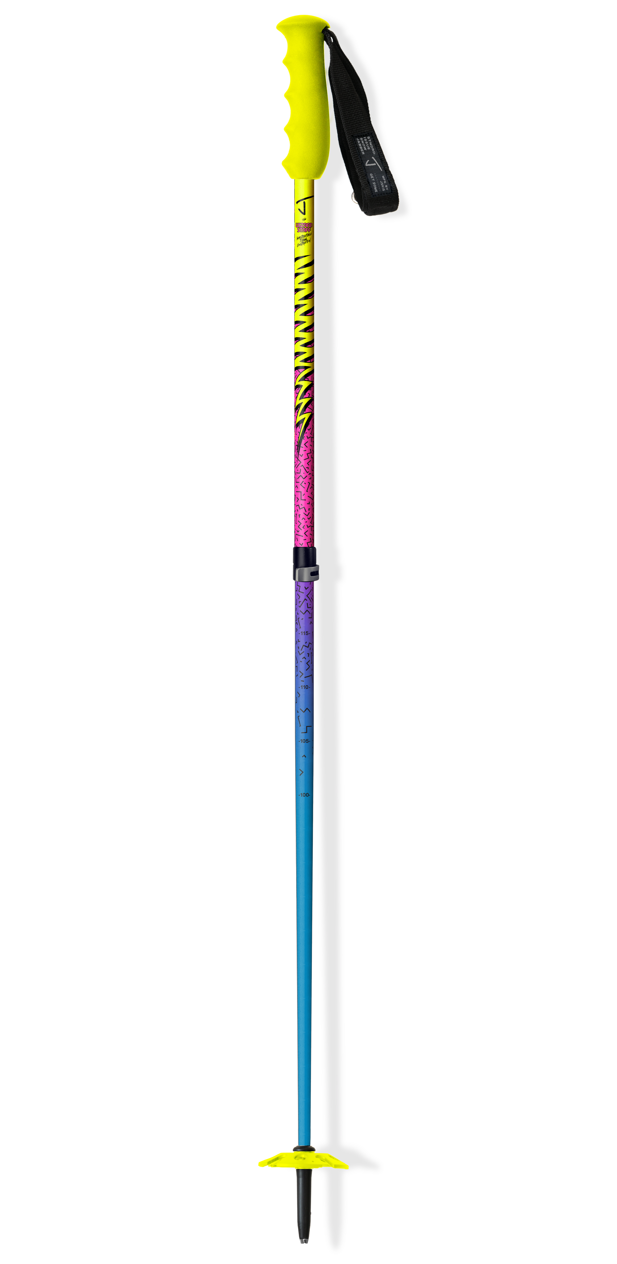 Wizard Staff Adjustable Ski Poles "Darth Fader"