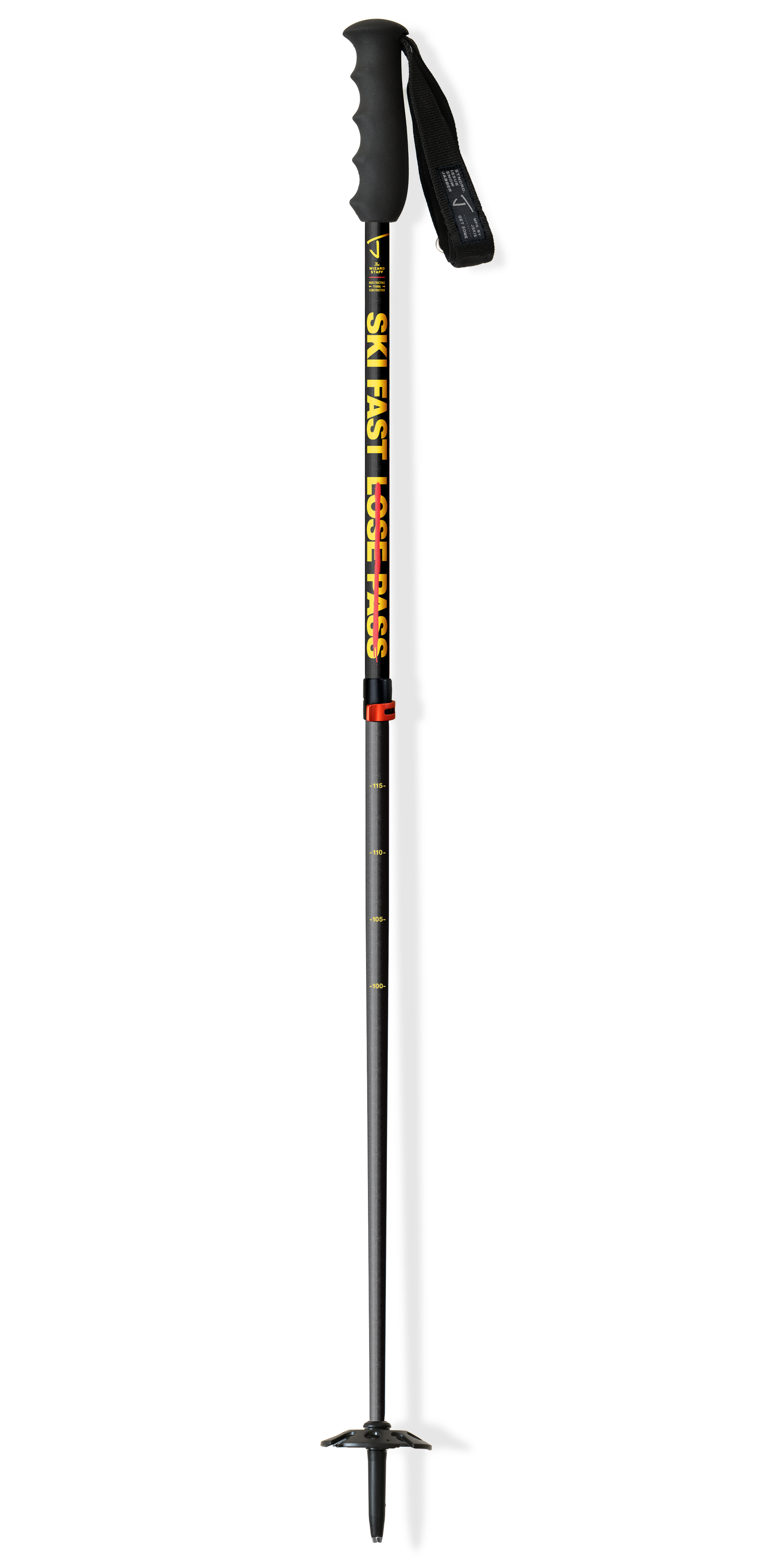 Wizard Staff Adjustable Ski Poles "Ski Fast"