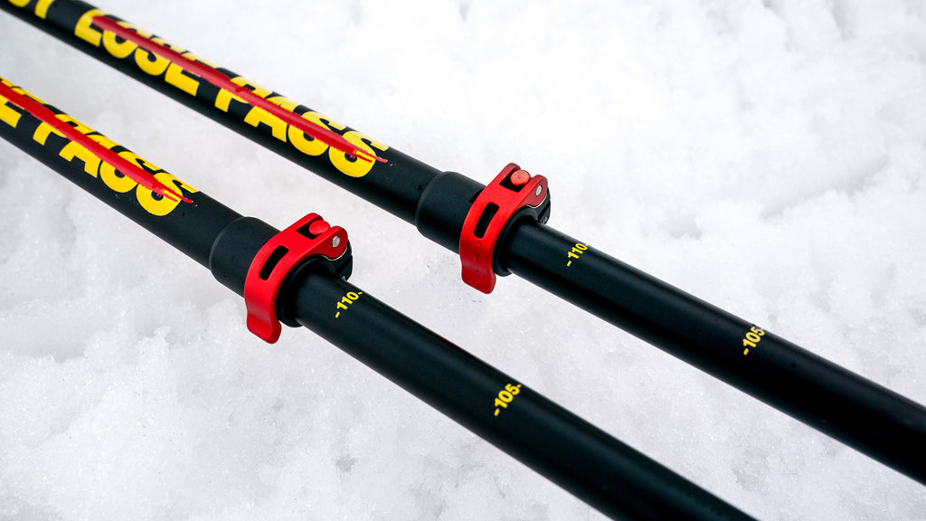 Wizard Staff Adjustable Ski Poles "Ski Fast"