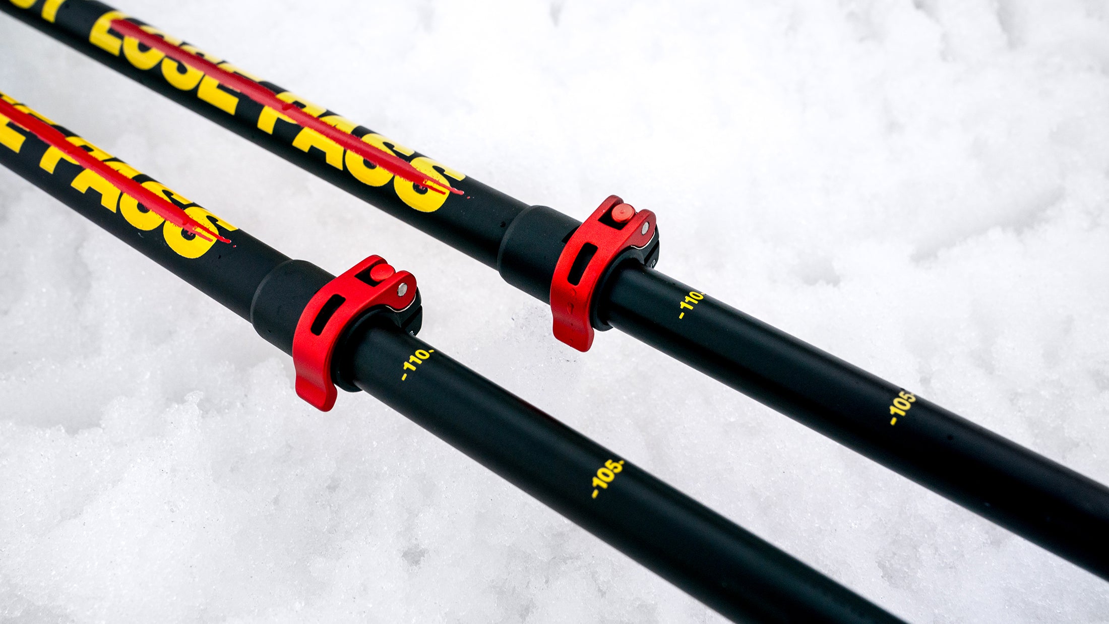 Wizard Staff Adjustable Ski Poles "Ski Fast"