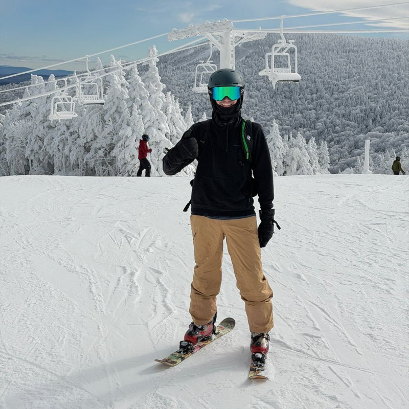 WINNER OF LIMITED EDITION J SKIS... ANDREW STAVELEY!!! On Friday, January 9th, 2026 I randomly selected Andrew Staveley, a lucky skier from New Hampshire to win skis!