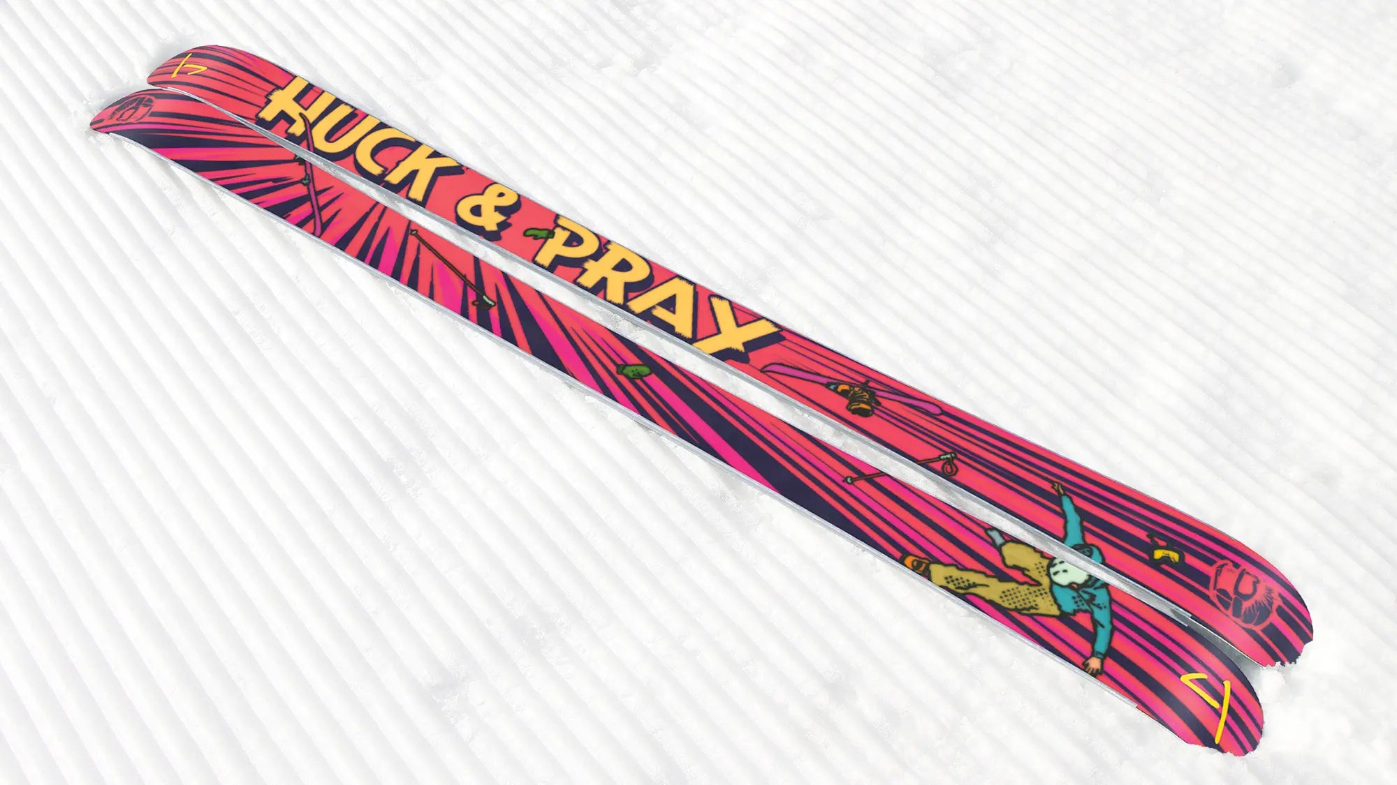 The Joyride "YARDSALE" Jerry of the Day x J Collab Limited Edition Ski