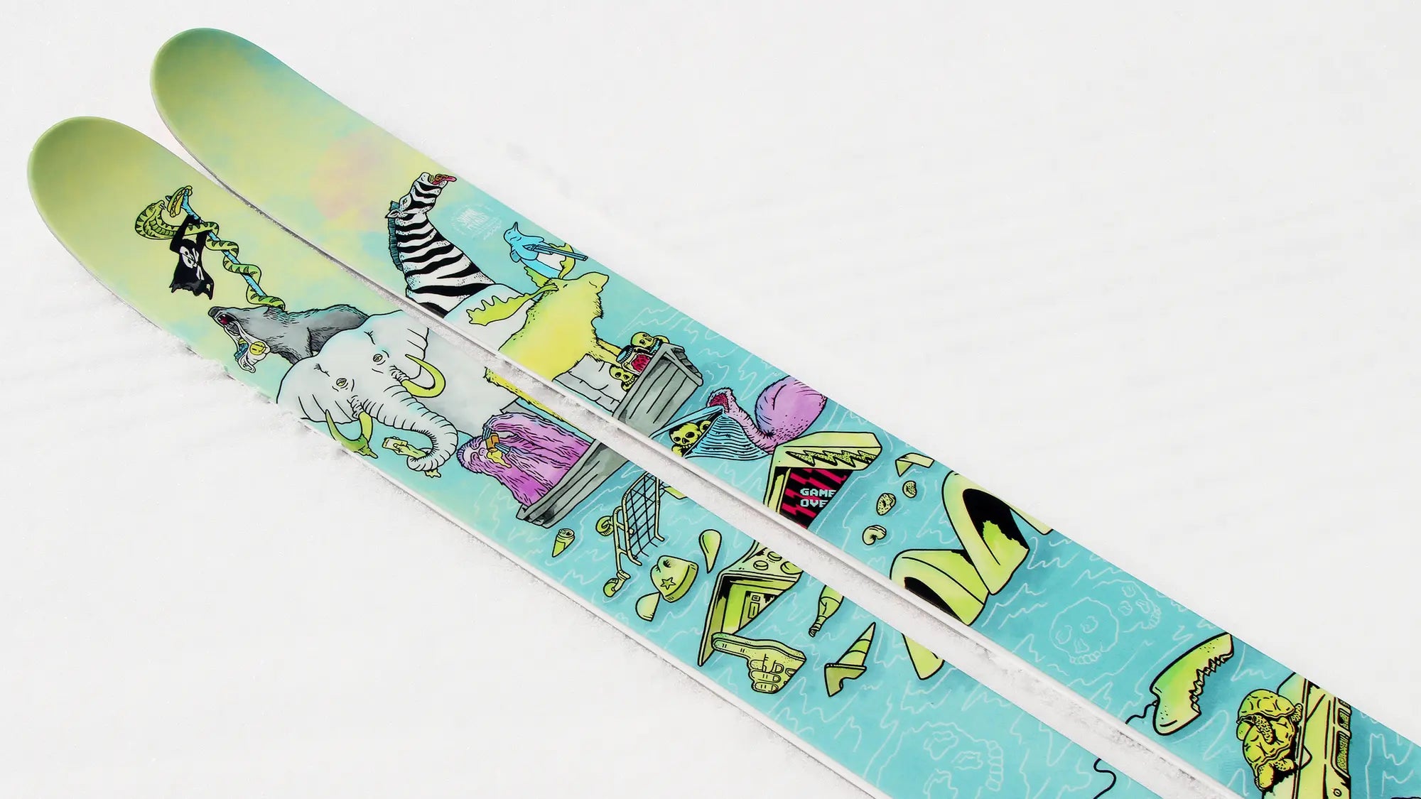 The Vacation "MELTDOWN" Shane McFalls x J Collab Limited Edition Ski