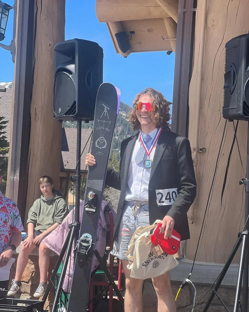 WINNER OF LIMITED EDITION J SKIS... PARKER KING!!! On Friday, February 6th, 2026 I randomly selected Parker King, a lucky skier from Utah to win skis!