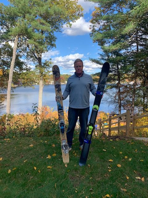 WINNER OF LIMITED EDITION J SKIS... GEORGE RAND!!! On Friday, August 8th 2025 I randomly selected George Rand, a lucky skier from Massachusetts to win skis!