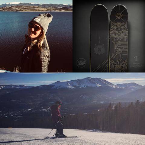 WINNER OF THE WHIPIT "LASERWOLF" GIVEAWAY... NOELLE JUENGLING!!! On January 4th, 2018, I randomly selected Noelle Juengling a lucky skier from Fort Collins, CO to win J skis!!