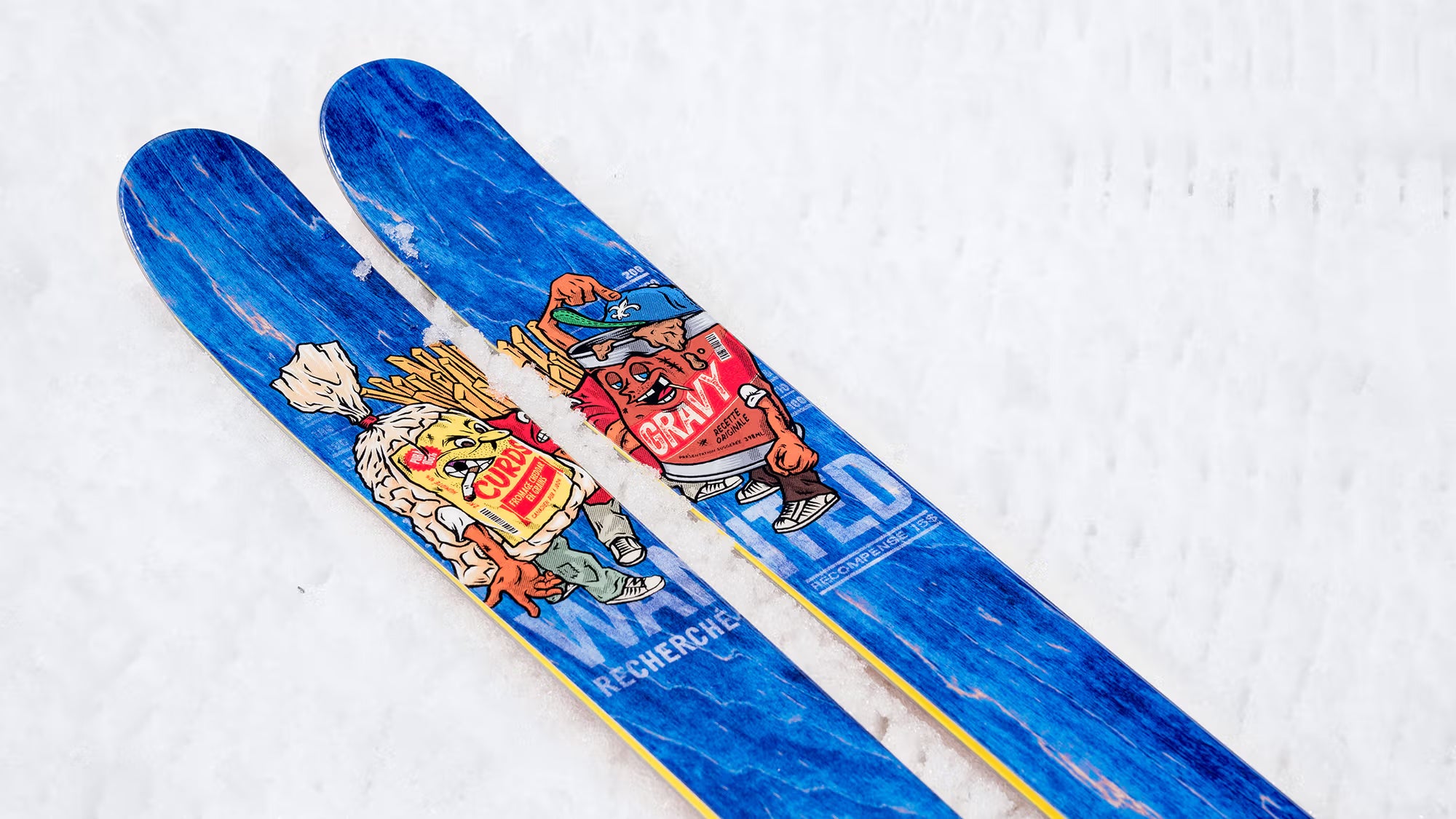 The Vacation "POUTINE" Mat Dufresne x J Collab Limited Edition Ski