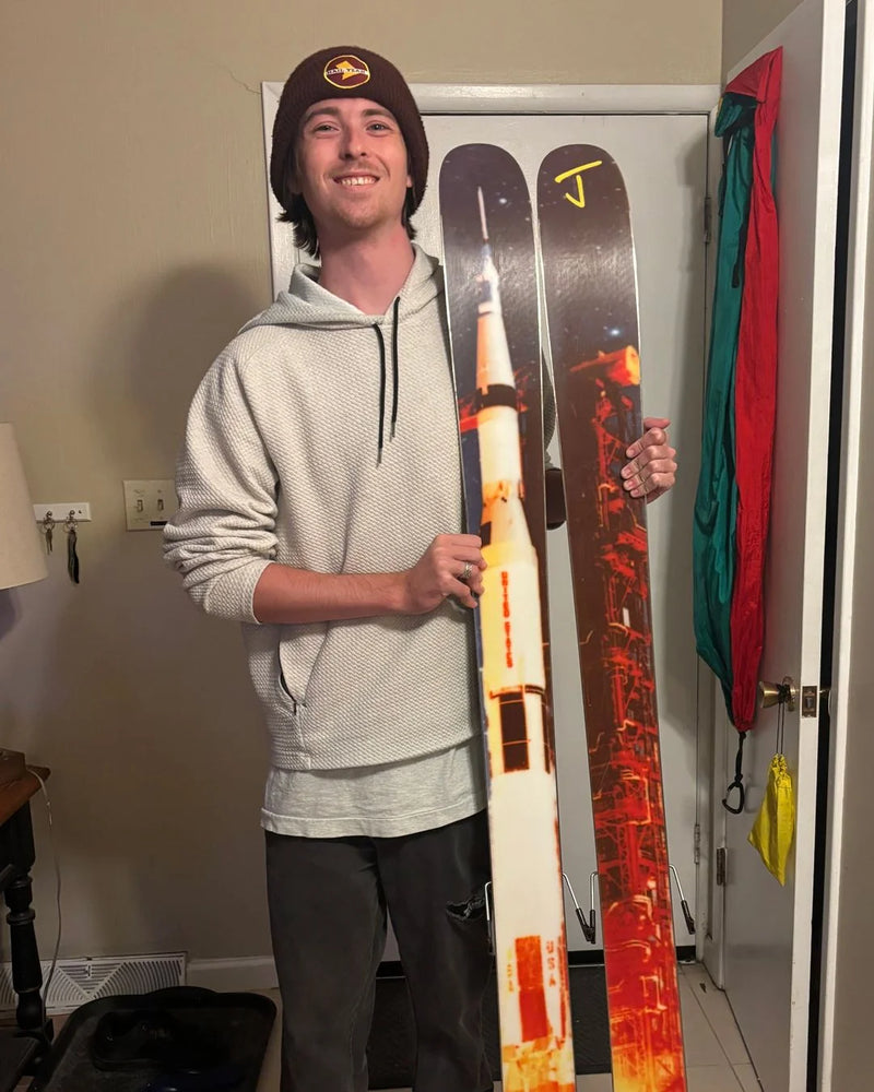 WINNER OF LIMITED EDITION J SKIS... CALVIN SOBOCINSKI!!! On Friday, September 5th 2025 I randomly selected Calvin Sobocinski, a lucky skier from Colorado to win skis!