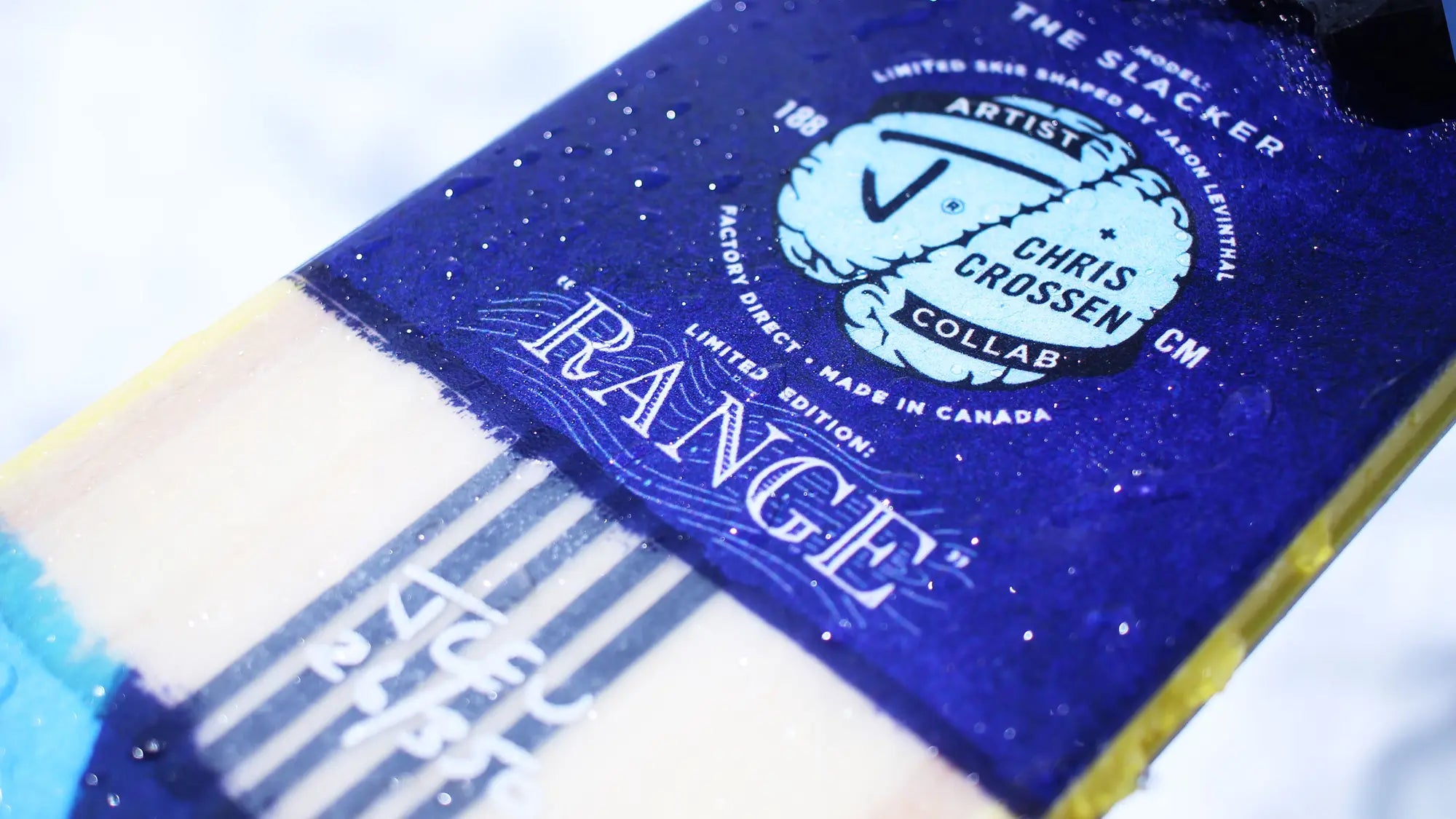 The Slacker "RANGE" Chris Crossen x J Collab Limited Edition Ski