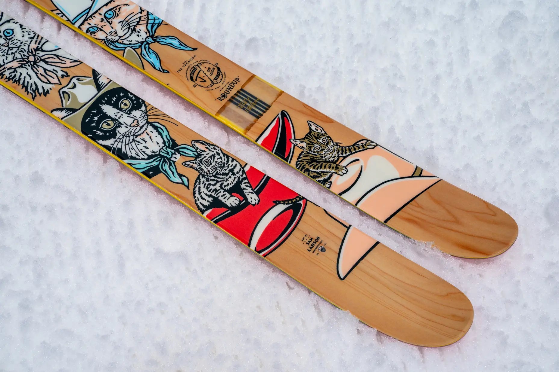 The Vacation "ROUNDUP" Sam Larson x J Collab Limited Edition Ski