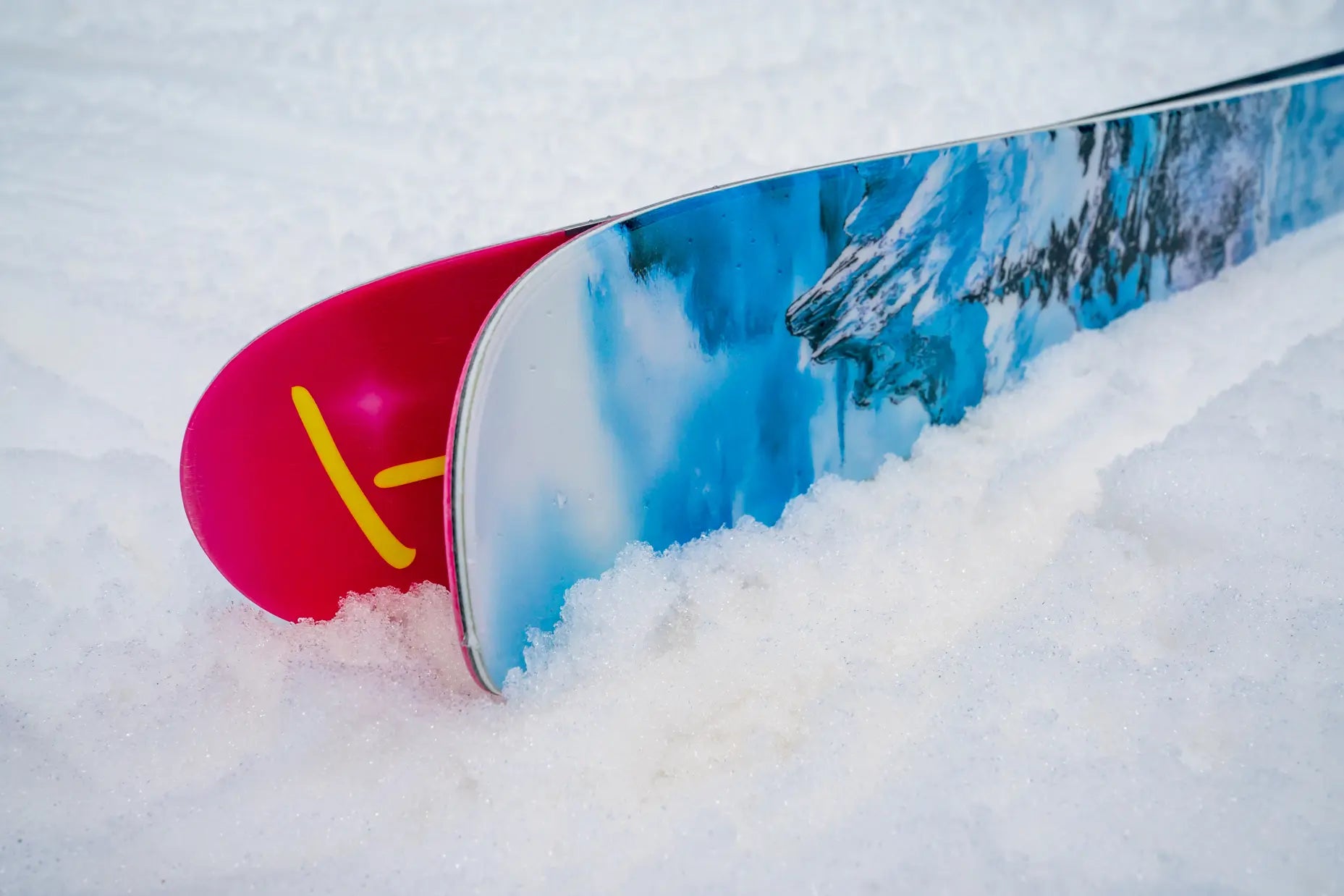 The Masterblaster "THE JOY OF SKIING III" Bob Ross x J Collab Limited Edition Ski