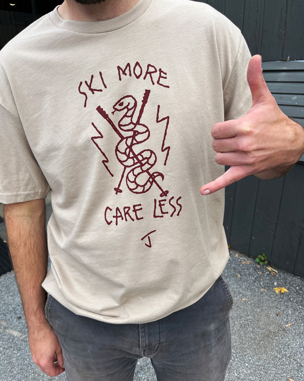 Ski More Tee