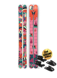 The Joyride Daytripper Blemish + Look NX 11 GW Binding Bundle