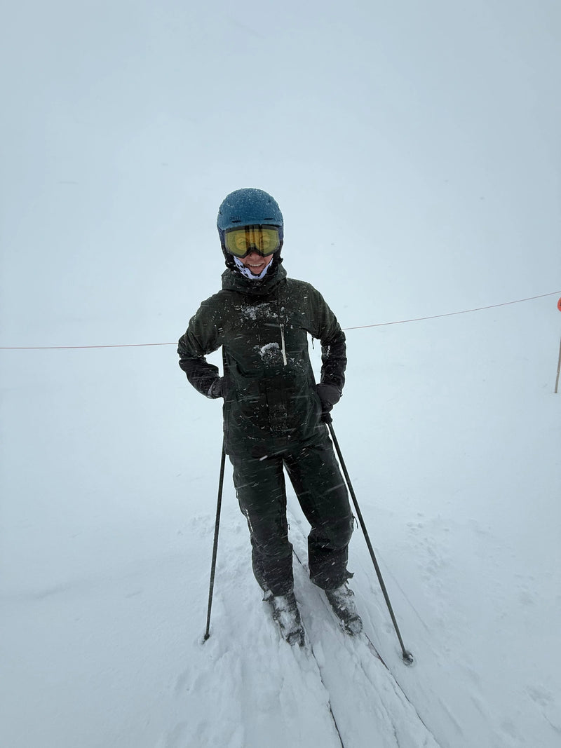 WINNER OF LIMITED EDITION J SKIS... GINA RUSSELL!!! On Friday, October 3rd, 2025 I randomly selected Gina Russell, a lucky skier from Washington to win skis!