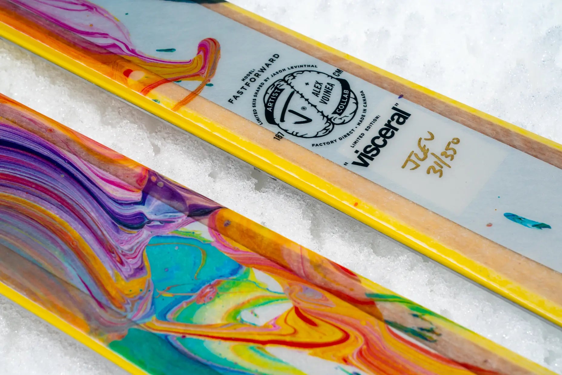 The Fastforward "VISCERAL" Alex Voinea x J Collab Limited Edition Ski