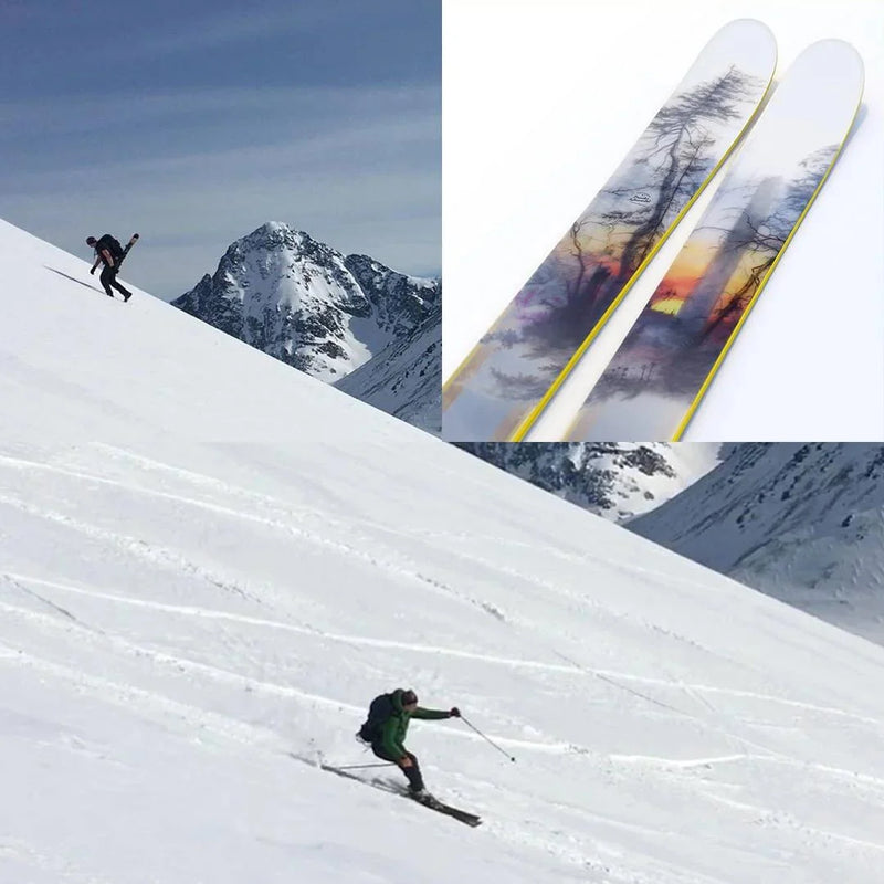 WINNER OF THE HOTSHOT "SUNRISE"  GIVEAWAY... DAN MANSBERGER!!! On February 26th, 2021 I randomly selected Dan Mansberger, a badass skier from Anchorage, AK, to win J skis!!
