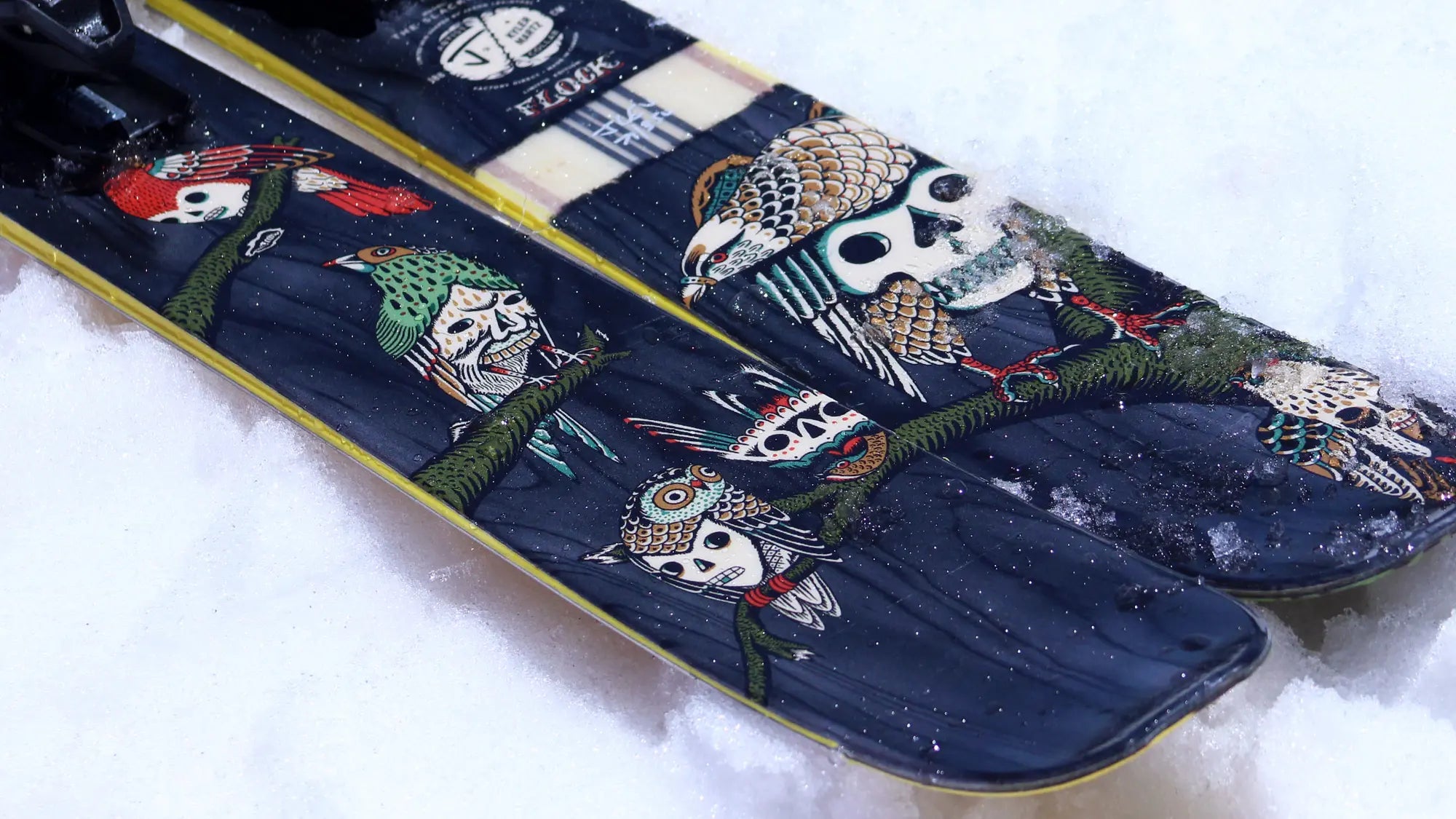The Slacker "FLOCK" Kyler Martz x J Collab Limited Edition Ski