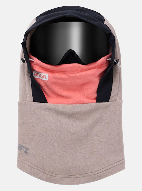 MFI® Fleece Helmet Hood - Summit Taupe