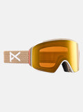 M4 Cylindrical Goggles + Bonus Lens + MFI® Face Mask - Summit Taupe