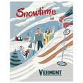 Snowtime in Vermont Magnet