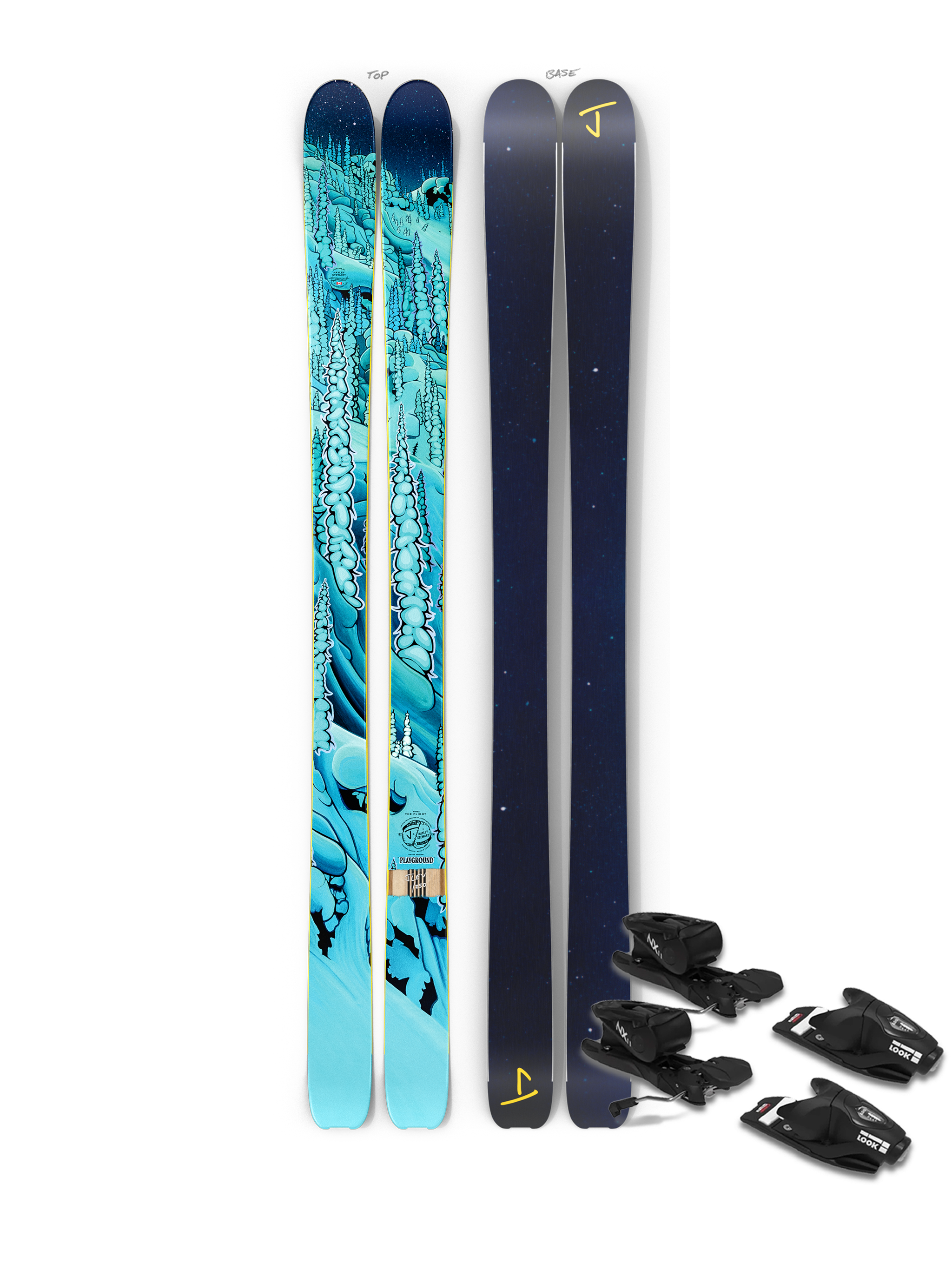 The Flight Playground Blemish & Look NX 11 GW Binding Bundle