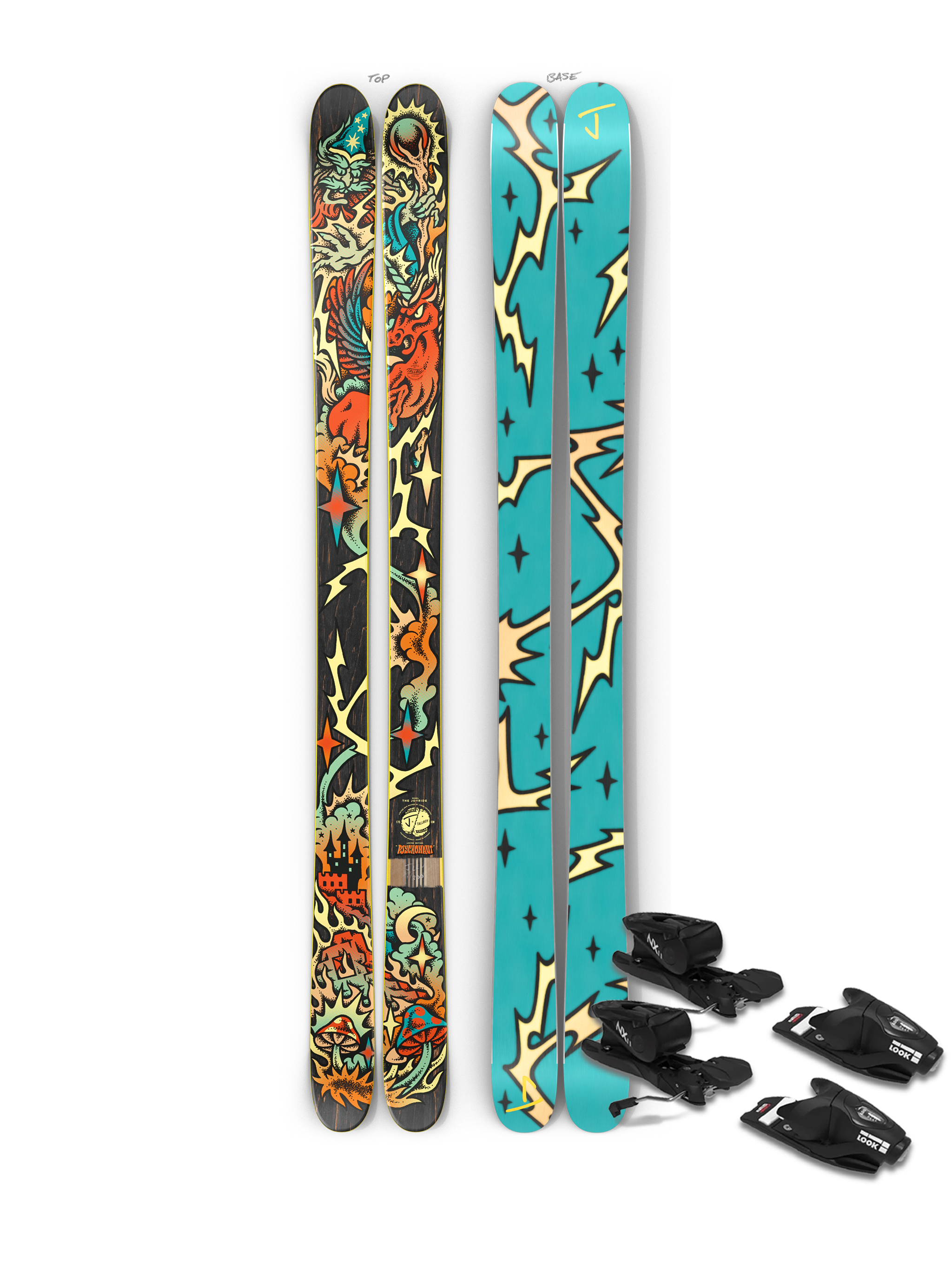 The Joyride Psychonaut Blemish + Look NX 11 GW Binding Bundle