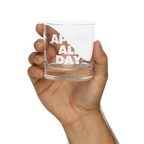 Apres All Day whiskey glass