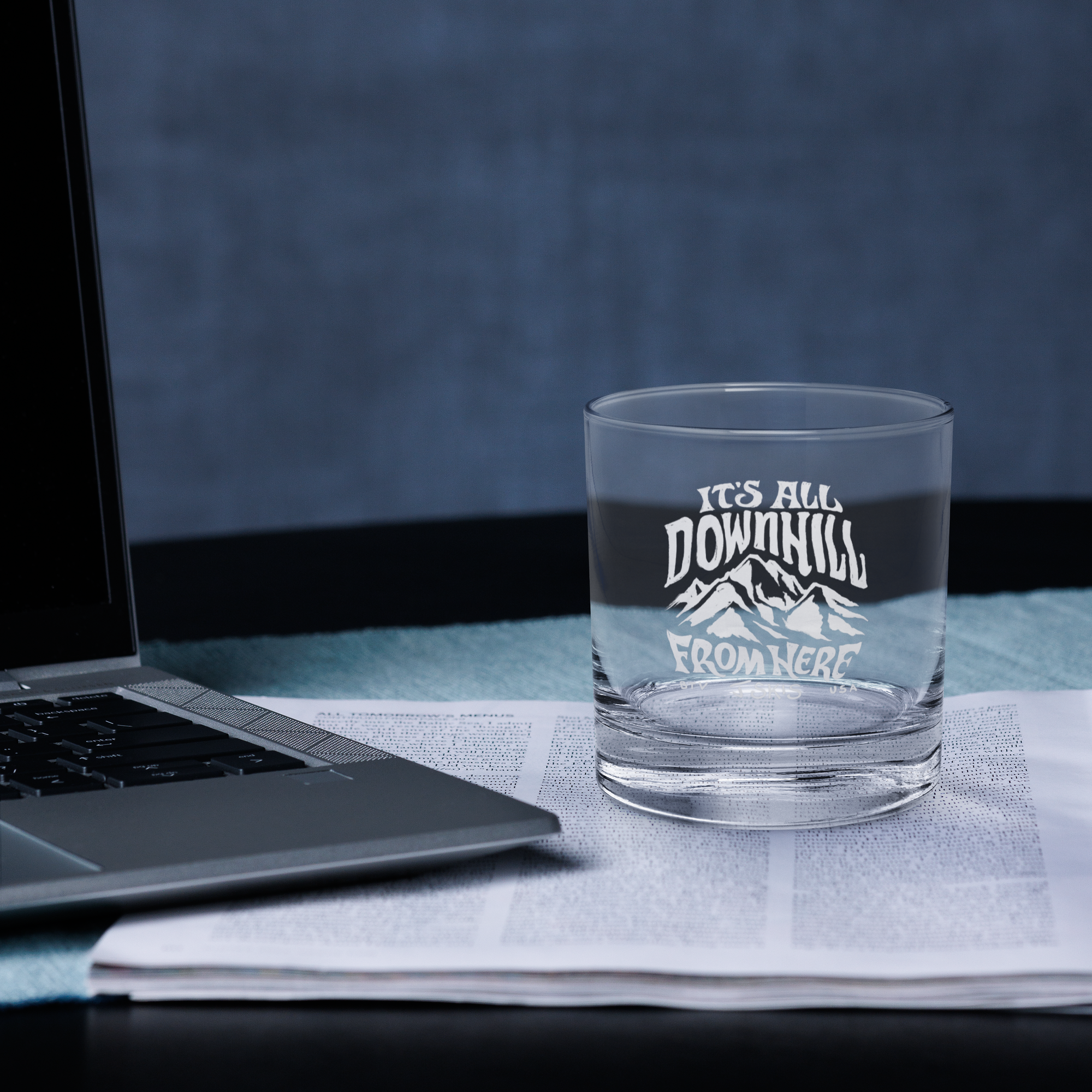 Downhiller Whiskey Glass