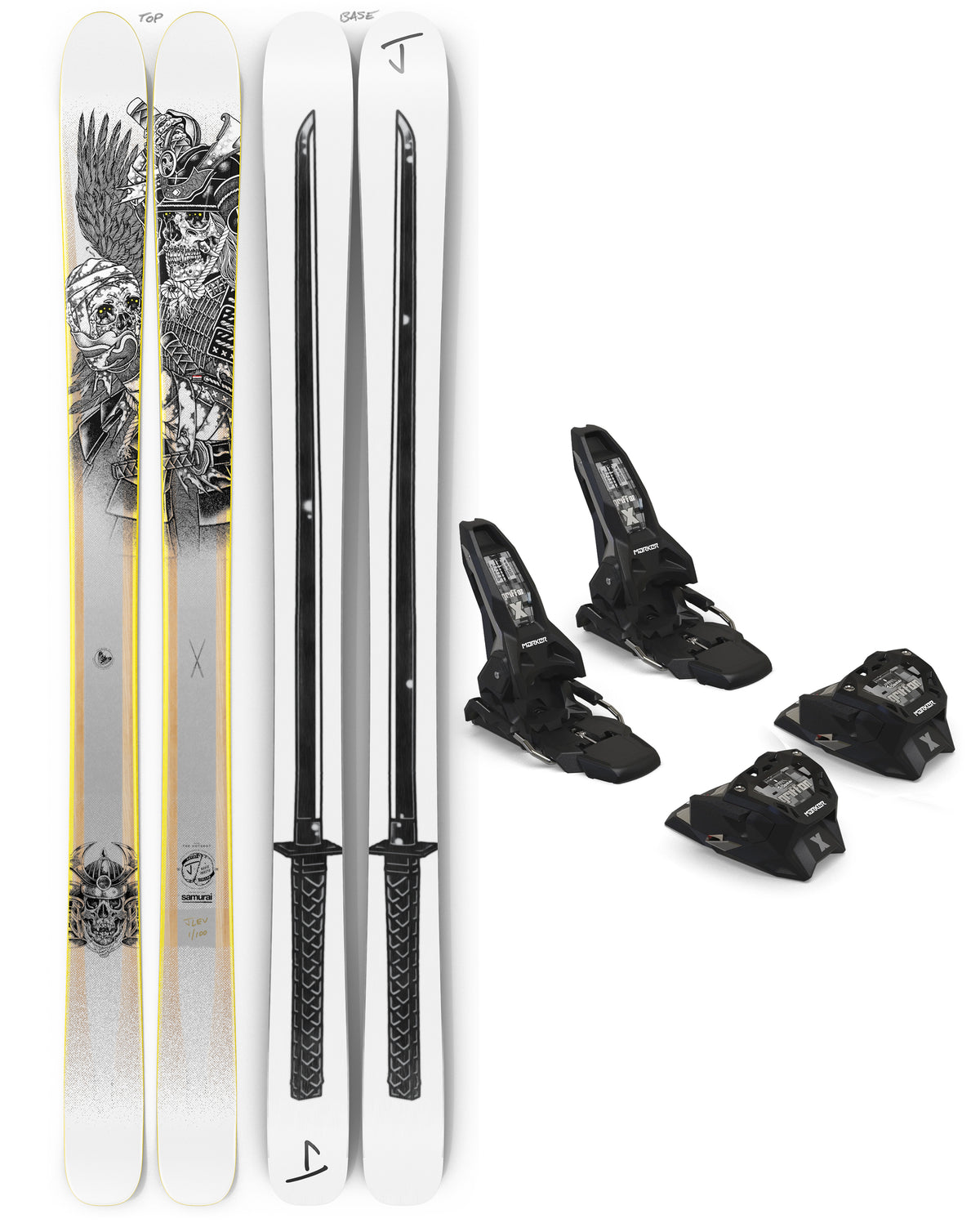 Hotshot Samurai + Marker Griffon x 13 Bindings