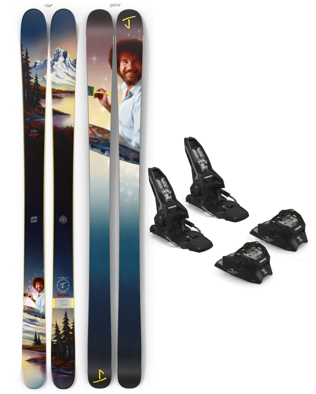 Masterblaster Joy of Skiing 5 + Marker Griffon x 13 Bindings