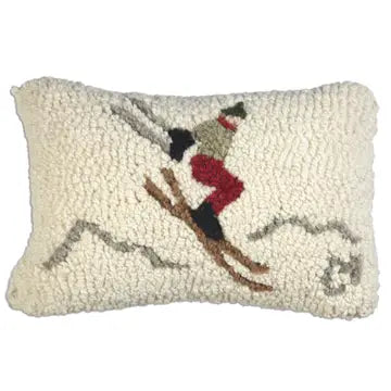Ski Jumper Pillow
