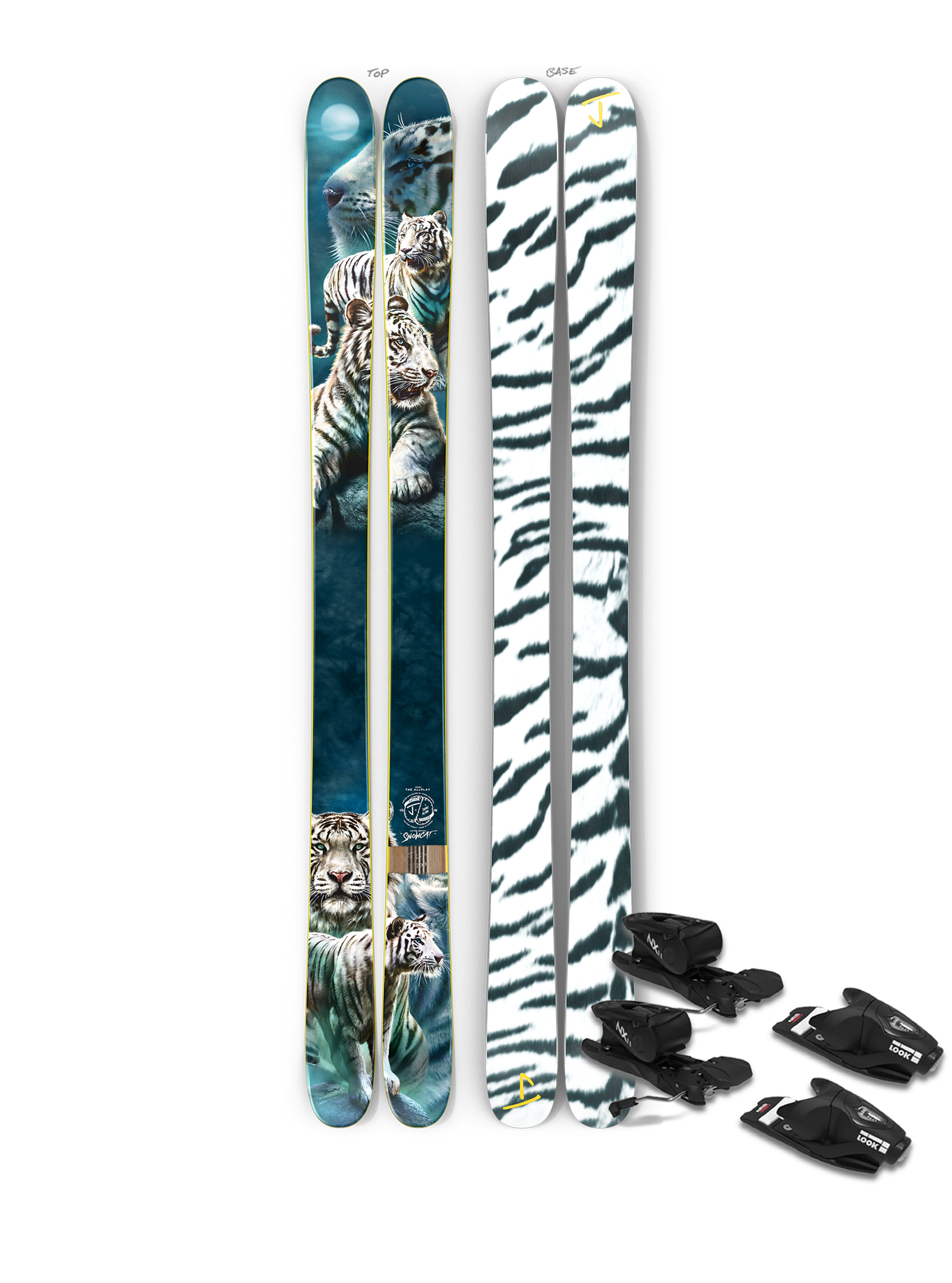 The Allplay Snowcat Blemish + Look NX 11 GW Binding Bundle