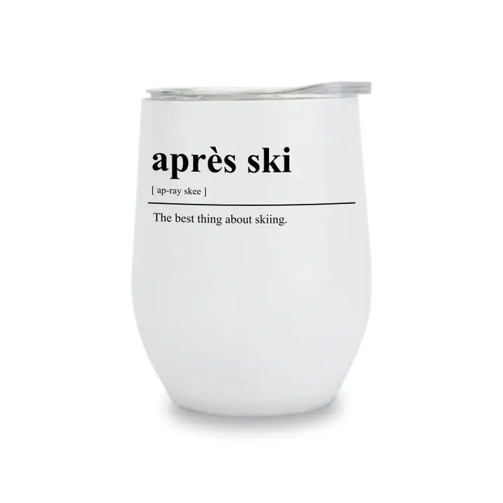 Wine Insulated Apres Ski Tumbler