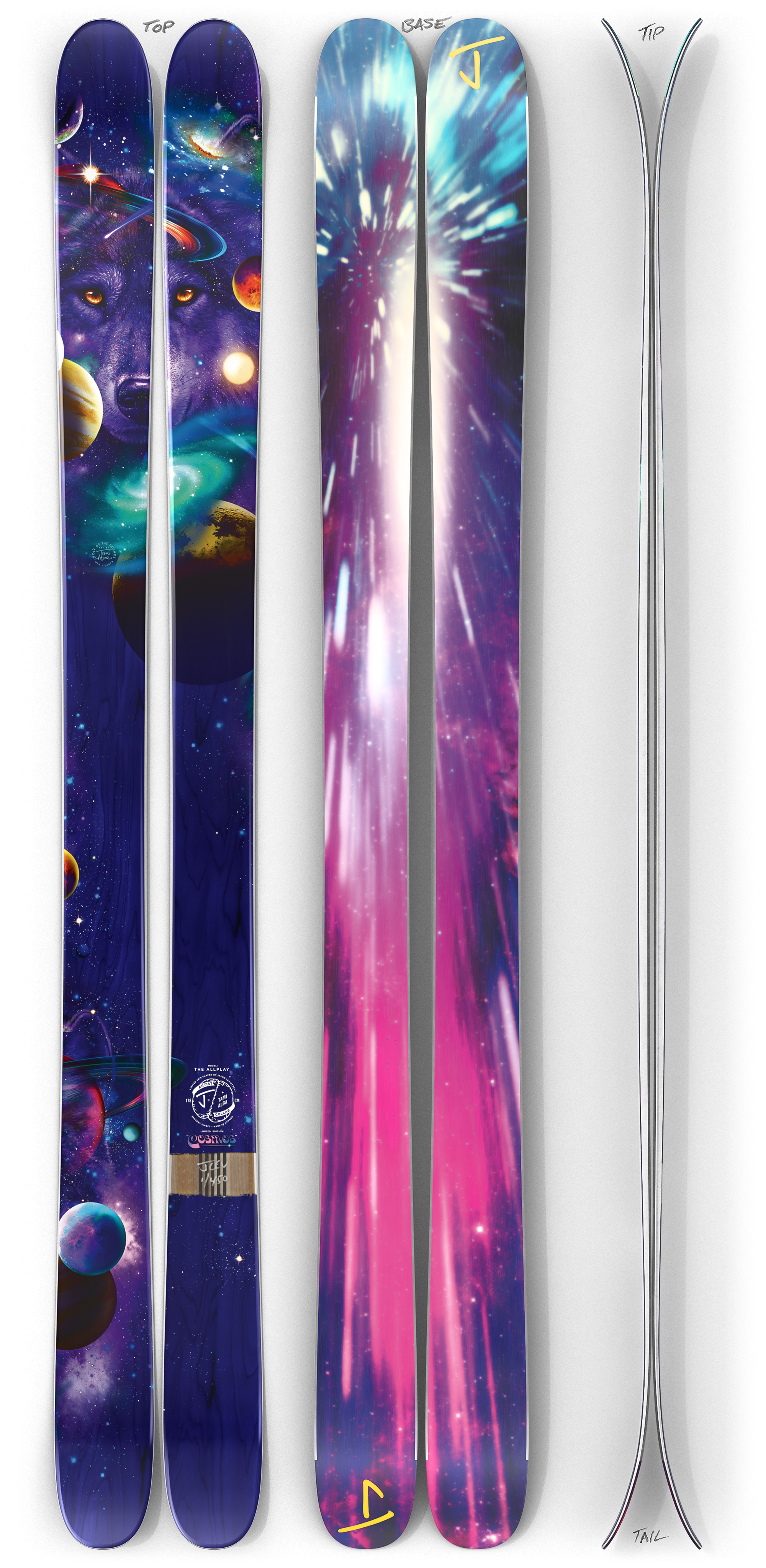 The Allplay "COSMOS" Tami Alba x J Collab Limited Edition Ski
