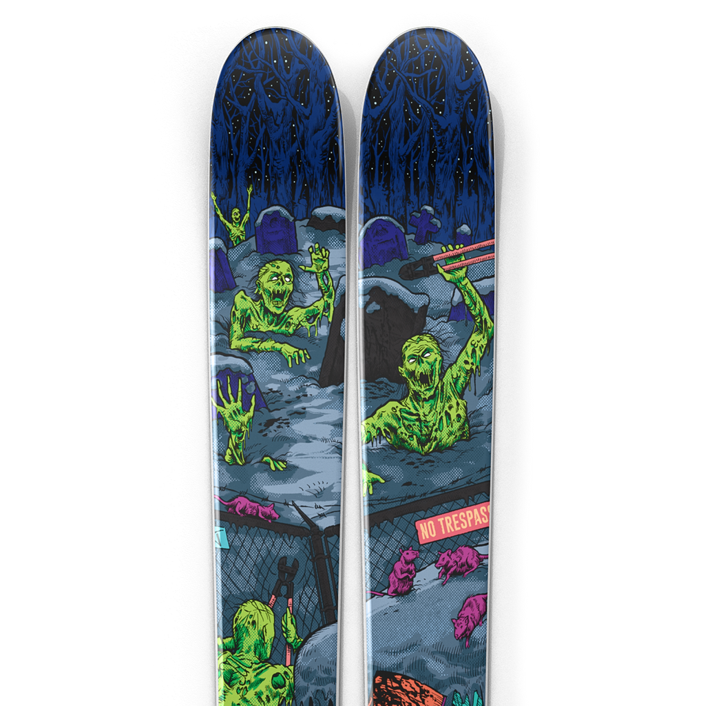 The Allplay "SPOT DIGGER" Sam Zahner x J Collab Limited Edition Ski
