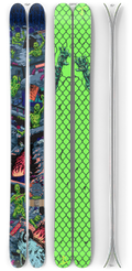 The Allplay "SPOT DIGGER" Sam Zahner x J Collab Limited Edition Ski