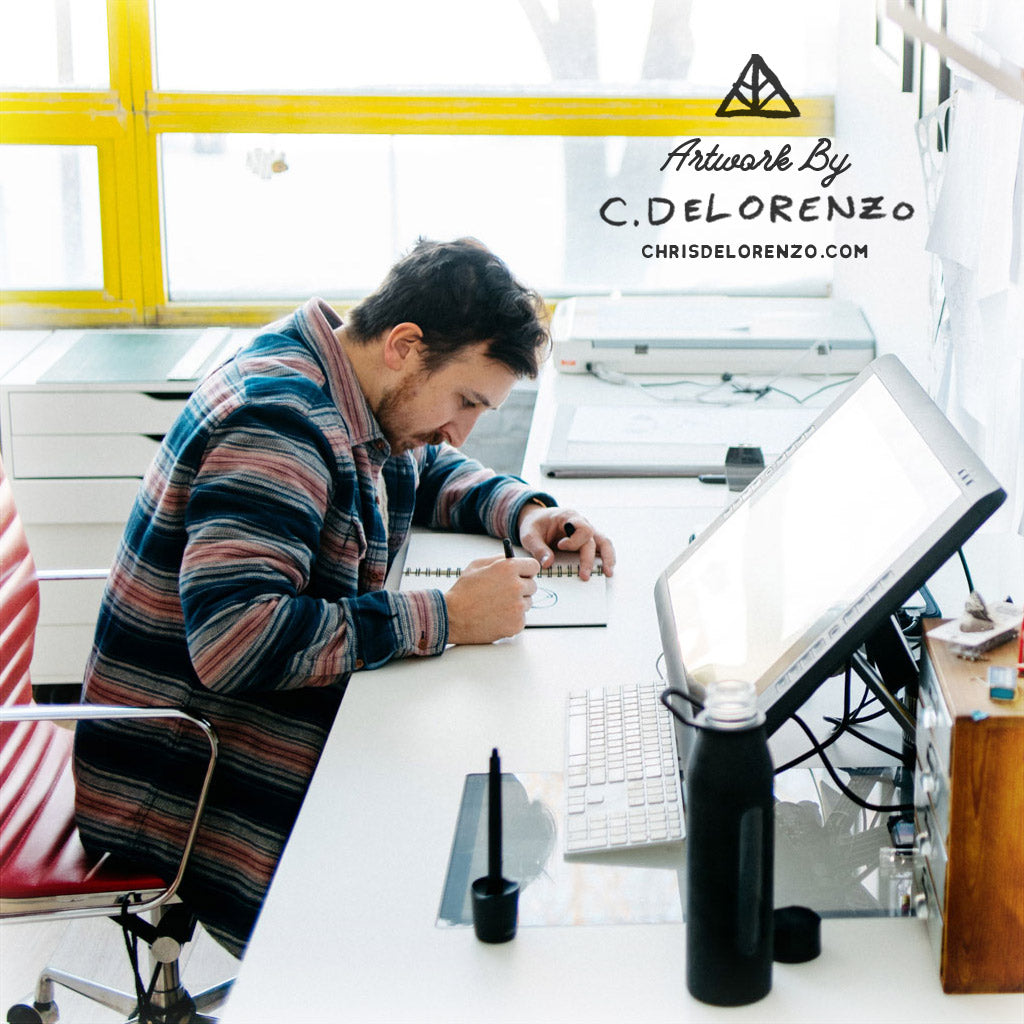 The Slacker "FIRST TRACKS" Chris Delorenzo x J Collab Limited Edition Ski